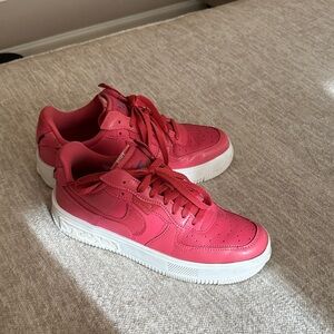 Women's Nike Air Force One Fontanka Sneakers "Gypsy Rose" Like New